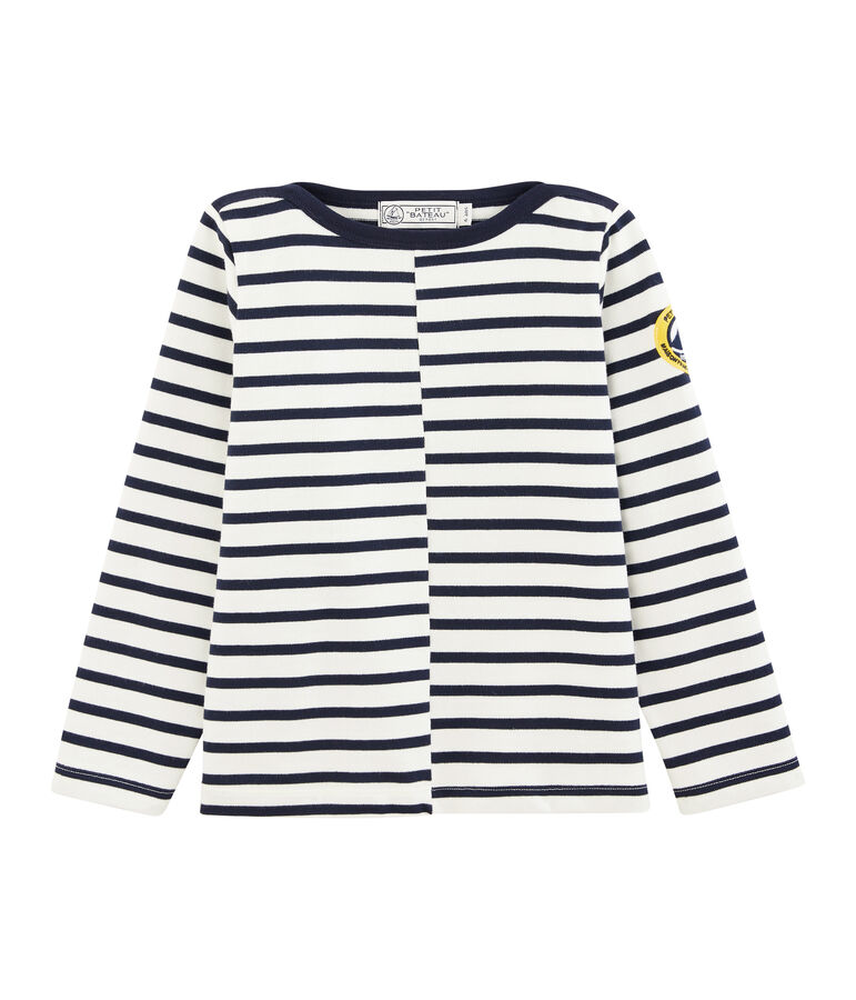 Children's Sailor Top white/blue