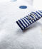 Baby Boys' Dummy Holder Comforter in Towelling MARSHMALLOW white