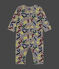 Babies' Luminous Print Footless Cotton Pyjamas MARSHMALLOW white/MULTICO white