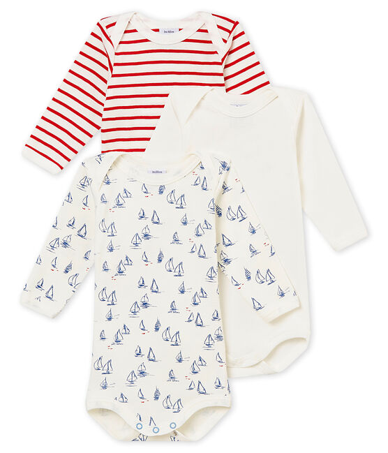 Baby boy's long sleeved body trio variante 1
