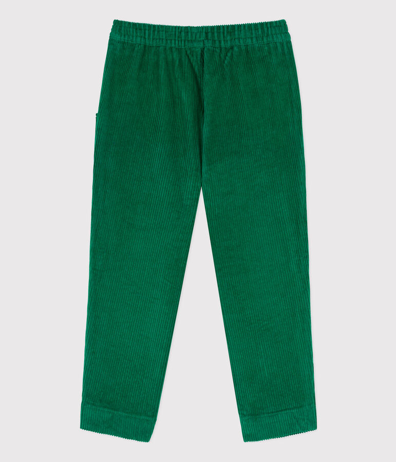 Boys' Corduroy Trousers MATCHA