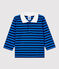 Babies' Cotton Polo Shirt blue/blue