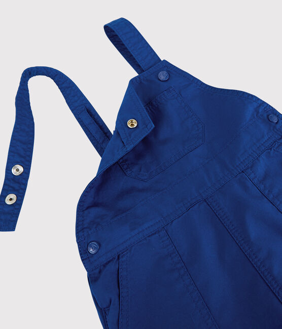 Baby Boys' Fancy Serge Dungaree Shorts SURF blue