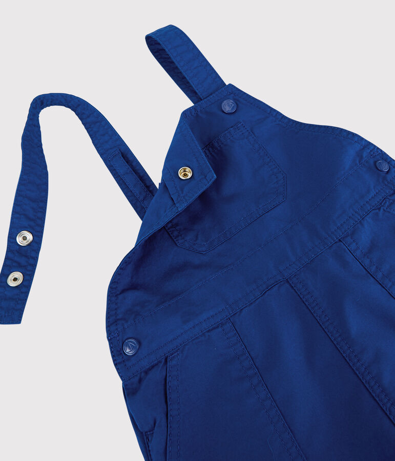 Baby Boys' Fancy Serge Dungaree Shorts blue