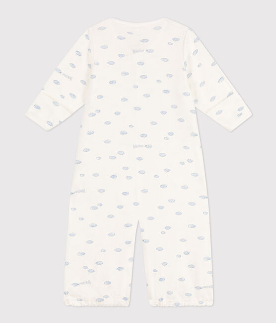 Cotton Jumpsuit/Sleeping Bag MARSHMALLOW white/EDNA