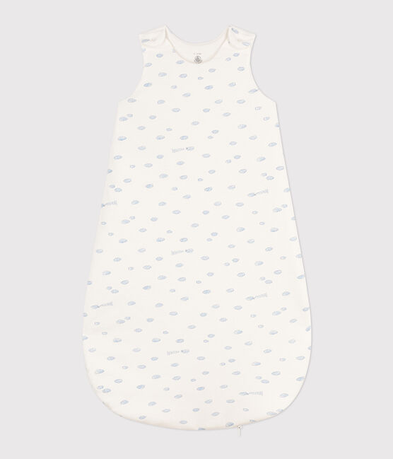 Cotton TOG 2-Rated cloud-pattern sleeping bag MARSHMALLOW white/MULTICO white