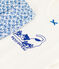 Children's Short Cotton Pyjamas MARSHMALLOW blue/INCOGNITO