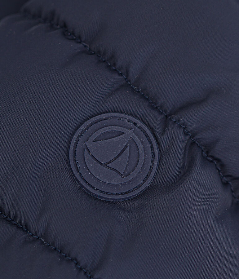 Babies' Fleece Lined Puffer Jacket blue