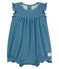 Baby girls' playsuit made of cotton/linen blend FONTAINE