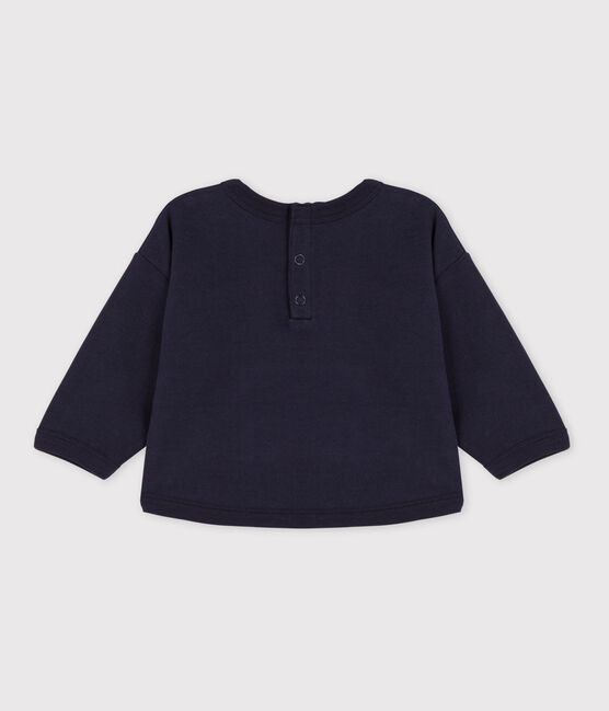 Babies' Cotton Sweatshirt SMOKING blue
