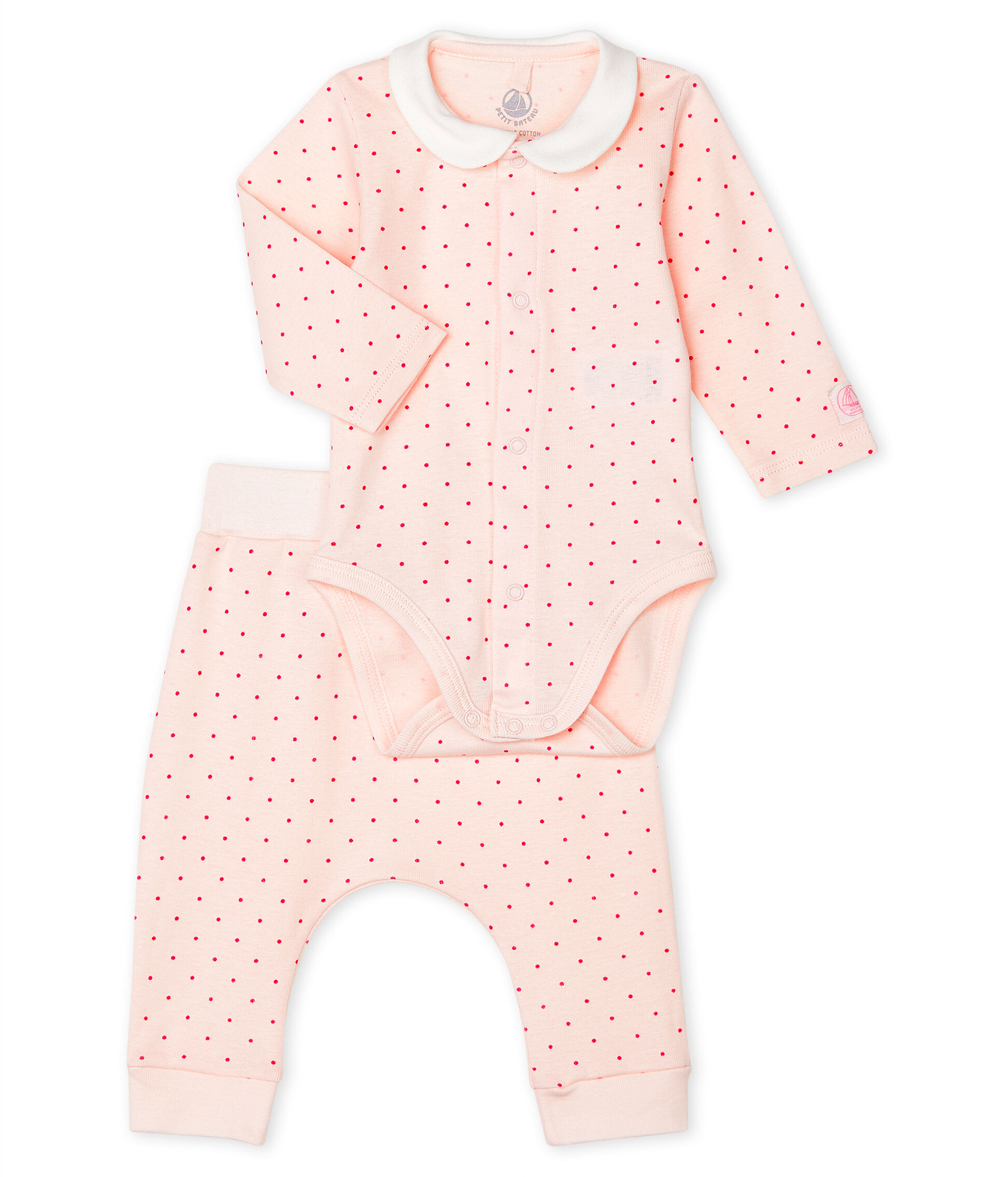 Baby Girls' Ribbed Clothing - 2-piece 