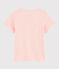 Girls' Short-Sleeved Cotton T-Shirt MINOIS pink