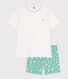 Children's short cotton pyjamas