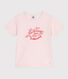 Children's short-sleeved printed cotton T-shirt