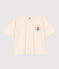 Women's Boxy Cotton T-Shirt AVALANCHE Ecru