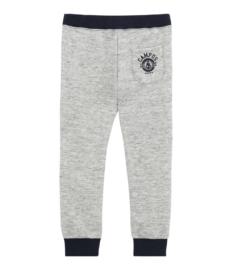 Boy's cotton joggin trousers grey