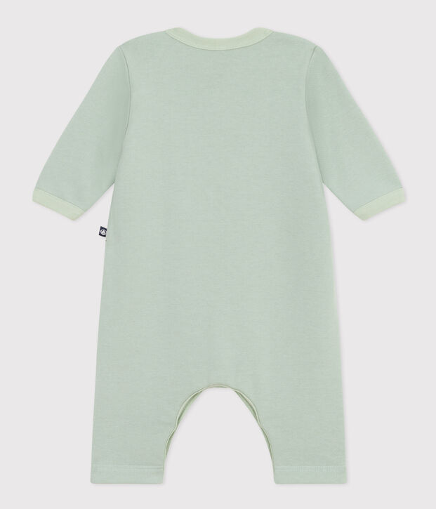 Babies' Fleece Jumpsuit green