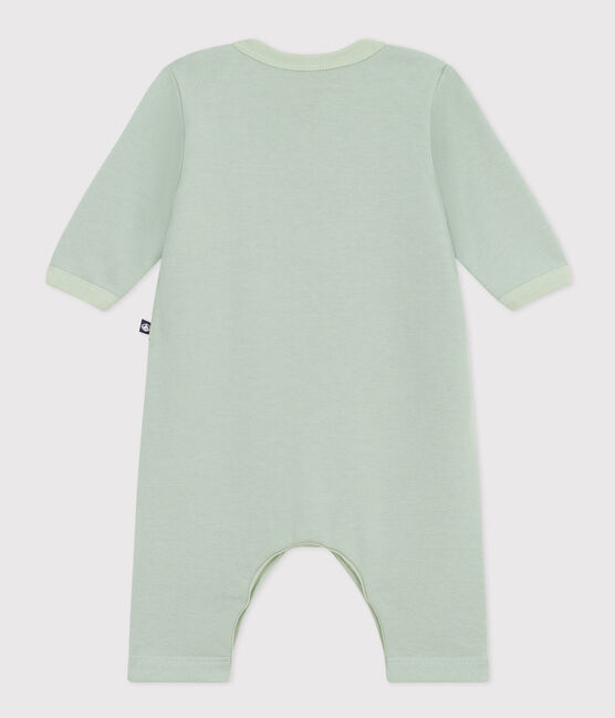 Babies' Fleece Jumpsuit HERBIER green