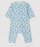 Baby Boys' Ribbed Koala Print Jumpsuit MARSHMALLOW white/MULTICO white