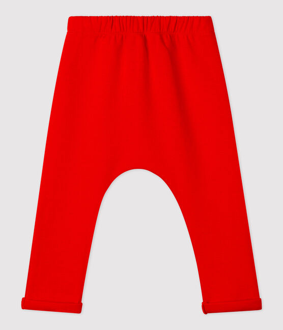 Babies' Thick Jersey Trousers PEPS red