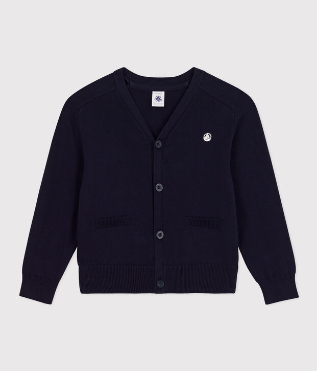 Boys' Cotton Cardigan SMOKING