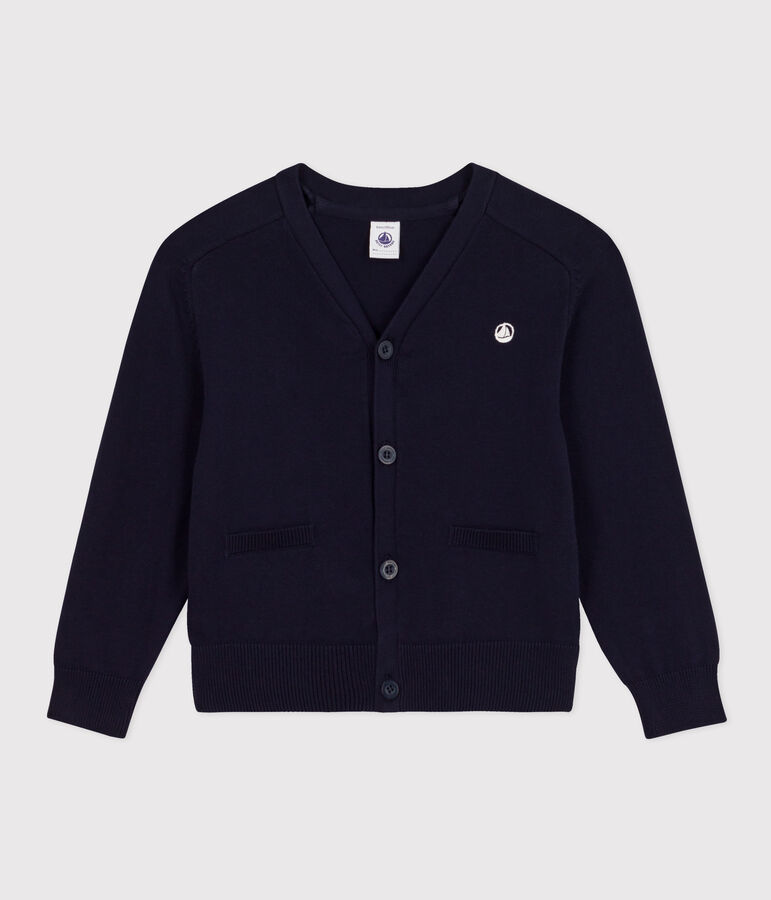 Boys' Cotton Cardigan blue