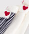 Pack of babies' embroidered cotton socks variante 1