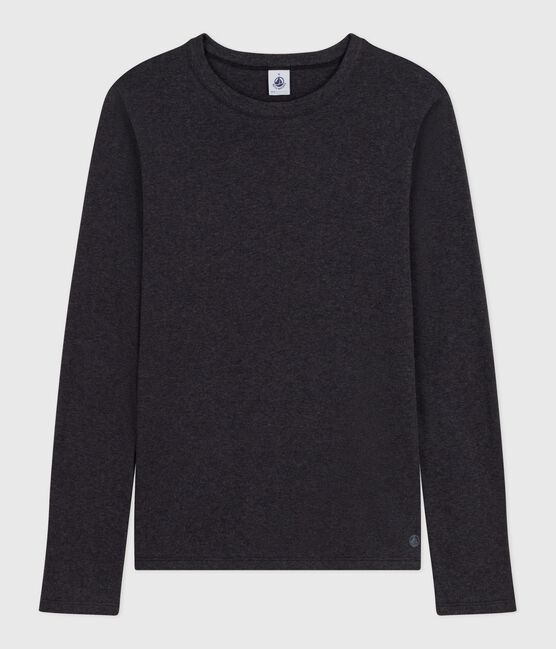 The Iconic long-sleeved cotton T-shirt for women CITY CHINE grey