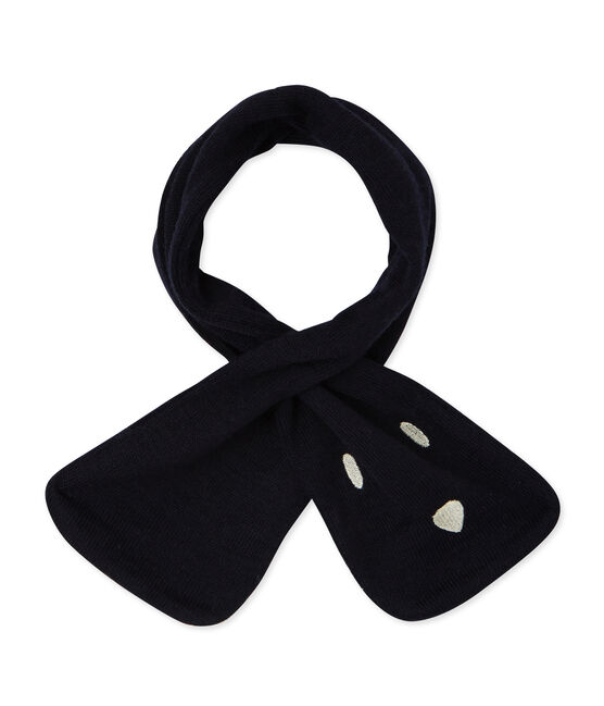 Unisex Baby Scarf SMOKING blue