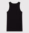 Women's Iconic cotton tank top BLACK black