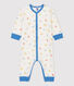 Babies' Footless Animal Patterned Organic Cotton Sleepsuit