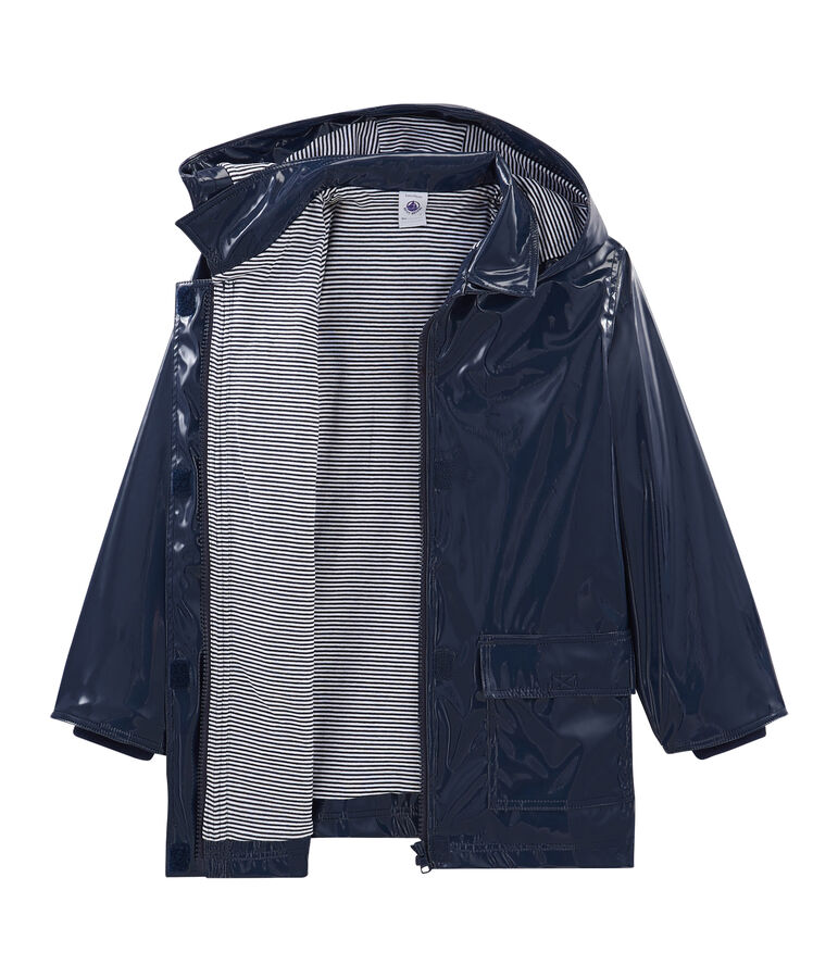 Girls' Gloss Raincoat SMOKING blue