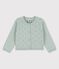 Babies' Sophisticated Knitted Cardigan HERBIER green