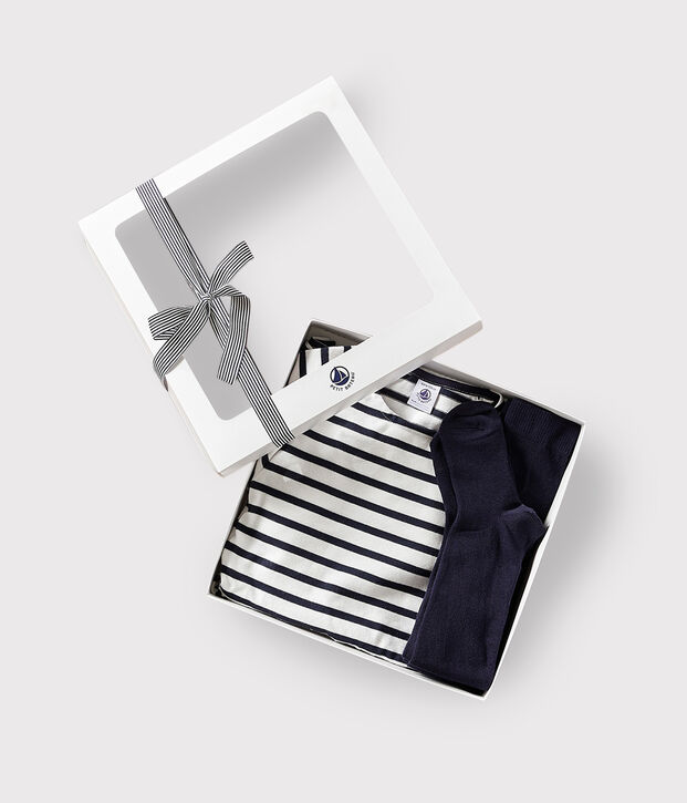 Girls' Dress and Tights Gift Set multicolor