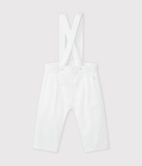 Girl's overalls ECUME white