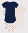 Babies' Short-Sleeved Cotton Bodysuits - 3-Pack variante 1