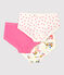 Girls' Floral Cotton Briefs - 3-Pack variante 1