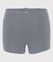 Babies' Recycled Fabric Swim Shorts MEDIEVAL blue/MARSHMALLOW white