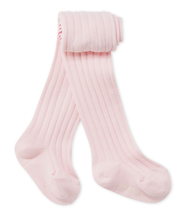 Baby girl's tights pink