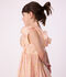 Children's sleeveless printed cotton halter-neck dress white/multicolor