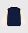 Unisex Fleece Baseball Jacket MEDIEVAL blue/AVALANCHE