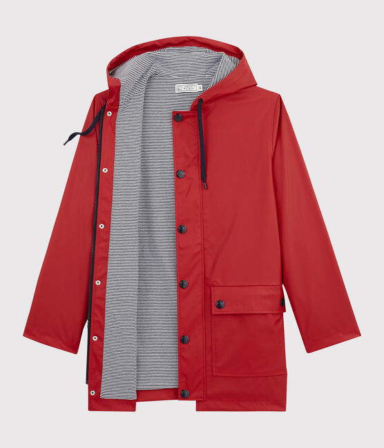 Women's/Men's iconic waxed jacket TERKUIT red