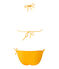 Women's plain bikini FUSION orange
