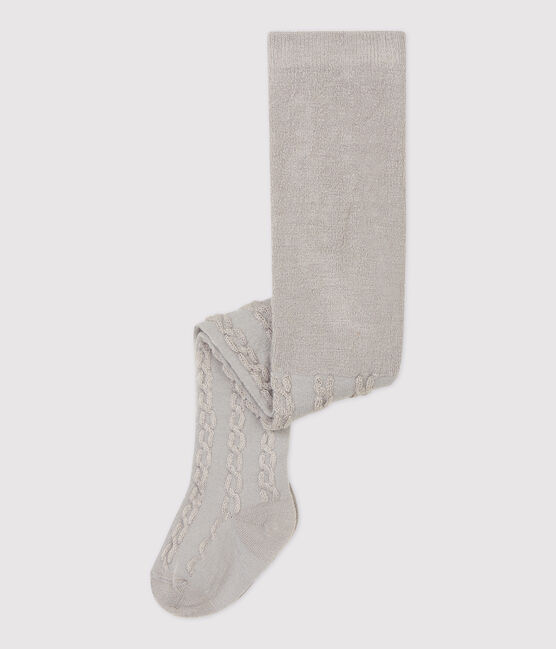 Baby Girls' Woollen Tights MONTELIMAR CHINE beige