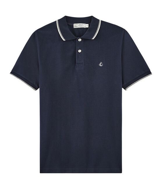 Men's Polo Shirt SMOKING blue