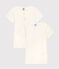 Girls' Heart Print Short-Sleeved Cotton T-Shirts - 2-Pack variante 1
