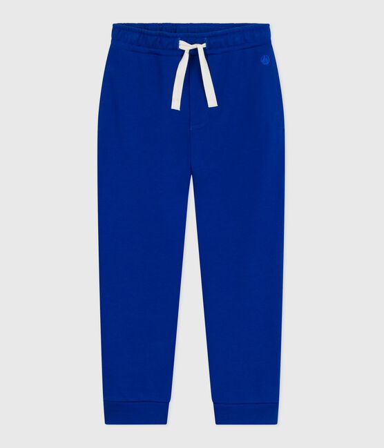 Children's jogging bottoms in plain cotton OLYMPIC