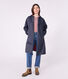 Women's long raincoat in two colours