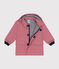 Babies' iconic raincoat ROSEWOOD pink