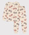 Unisex Bike Themed Cotton Pyjamas AVALANCHE white/MULTICO